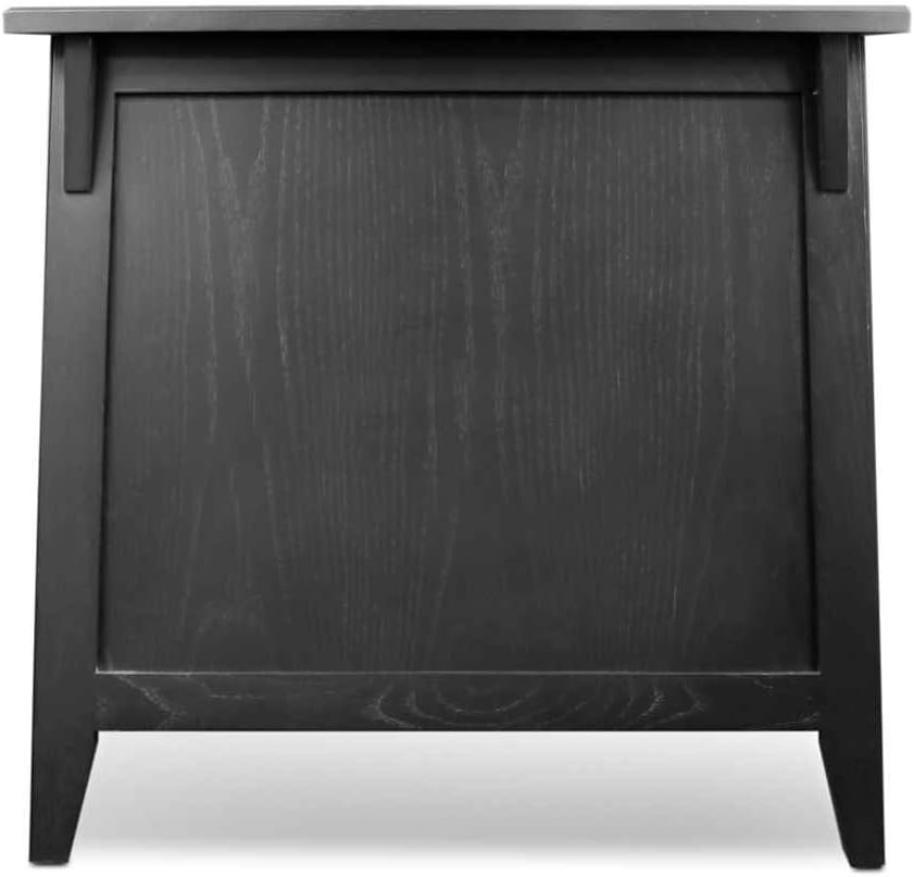 Slate Mission Cabinet End Table A119626