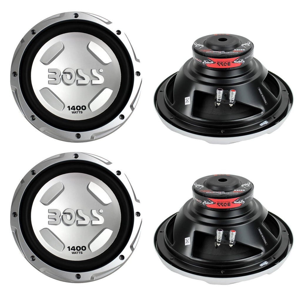 12x22 5600 Watt Car Subwoofer Pair K516