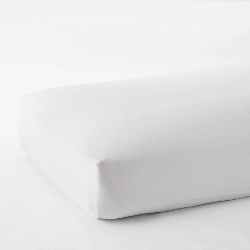 Organic Ivory 300-Thread Count Full Fitted Sheet D464095