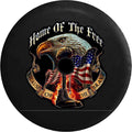Black 32 in Spare Tire Cover with Backup Camera Hole K356635