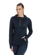 Navy Technical Hooded Fleece E3407