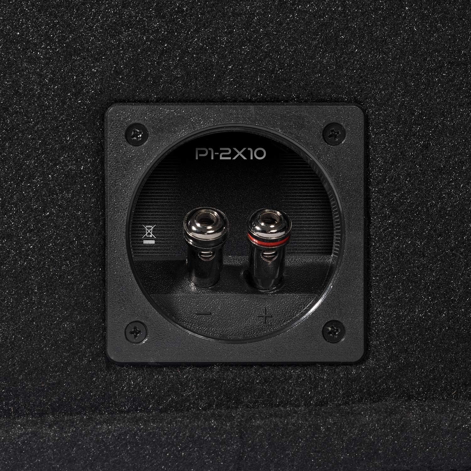 Ported Dual 10" Loaded Subwoofer Enclosure E122666