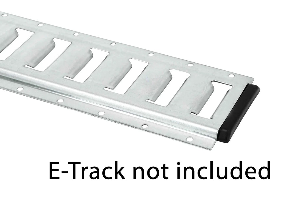 Black Plastic E-Track Rail End Caps (20 Pack) R634961