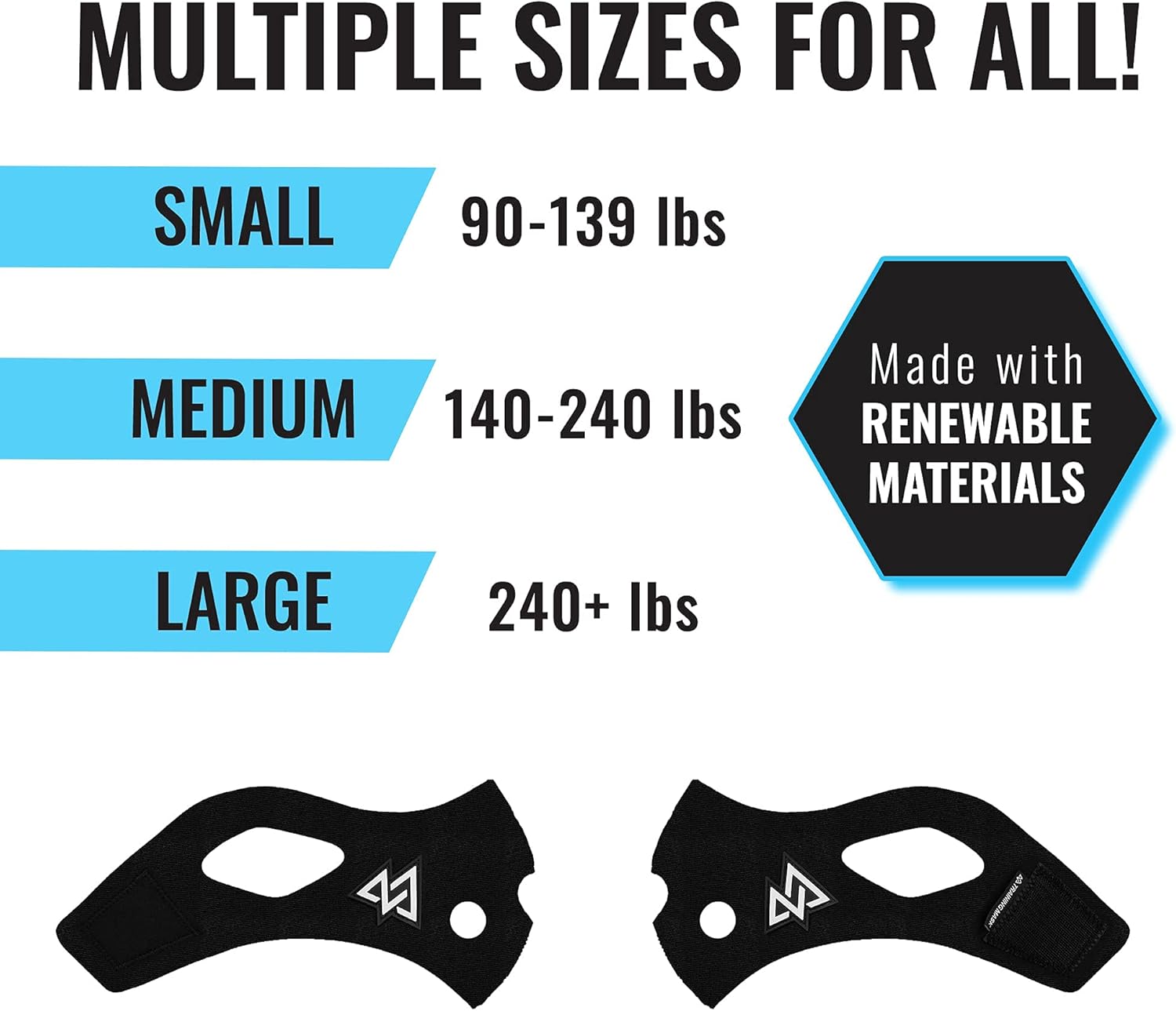Workout Training Mask Pack of 2 C20847