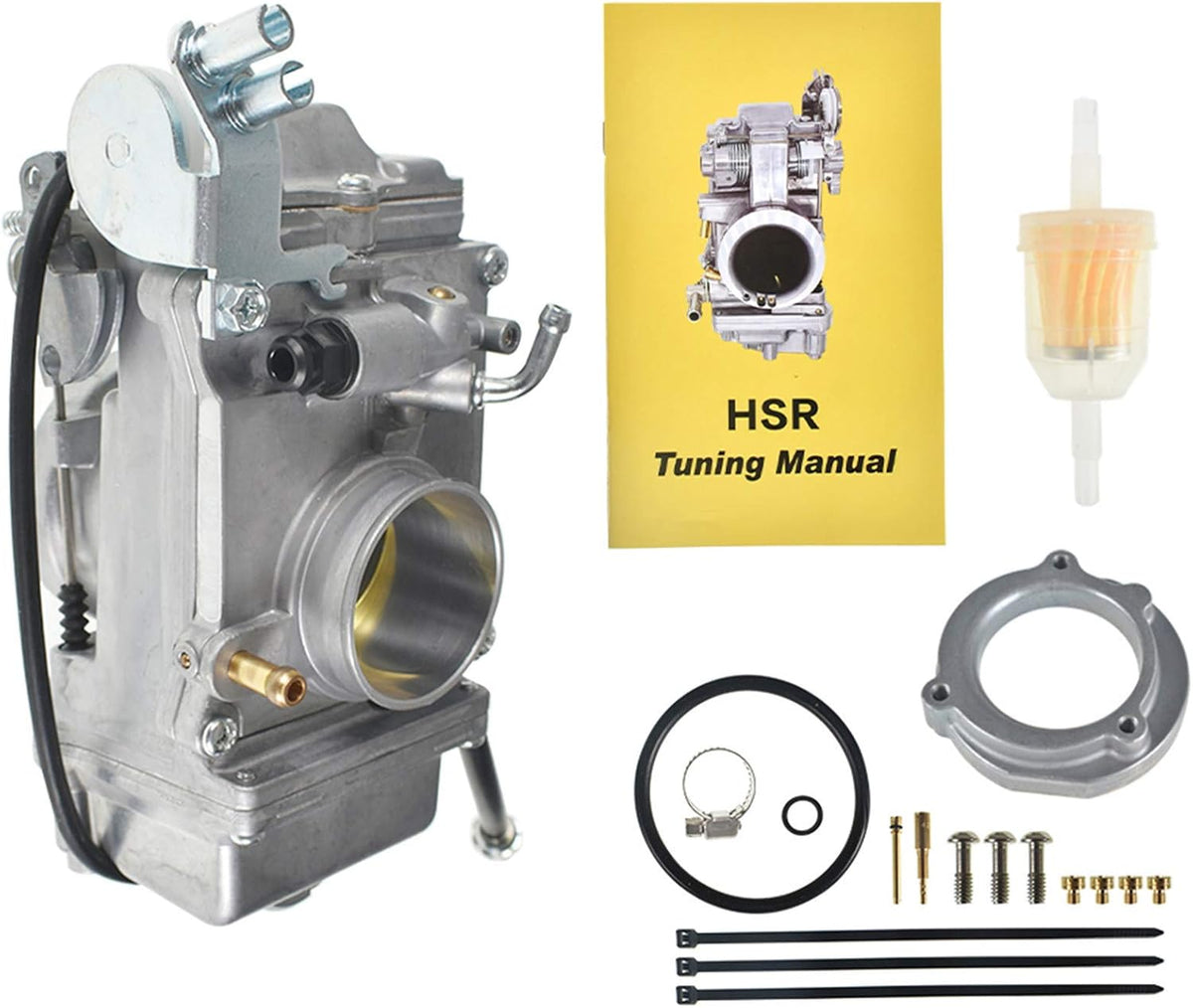 Carburetor HSR 42mm Replacement for TM42-6 Evo Twin Cam J613