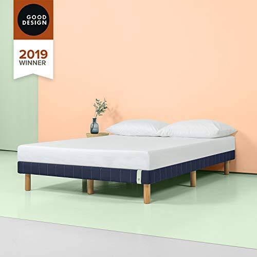 Navy Metal King Mattress Foundation R43606