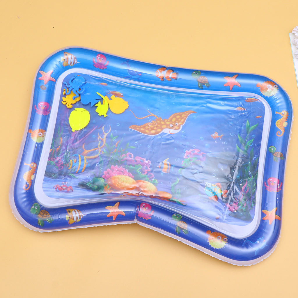 Inflatable Crawling Cushion Water Play Mat (Blue) W2295