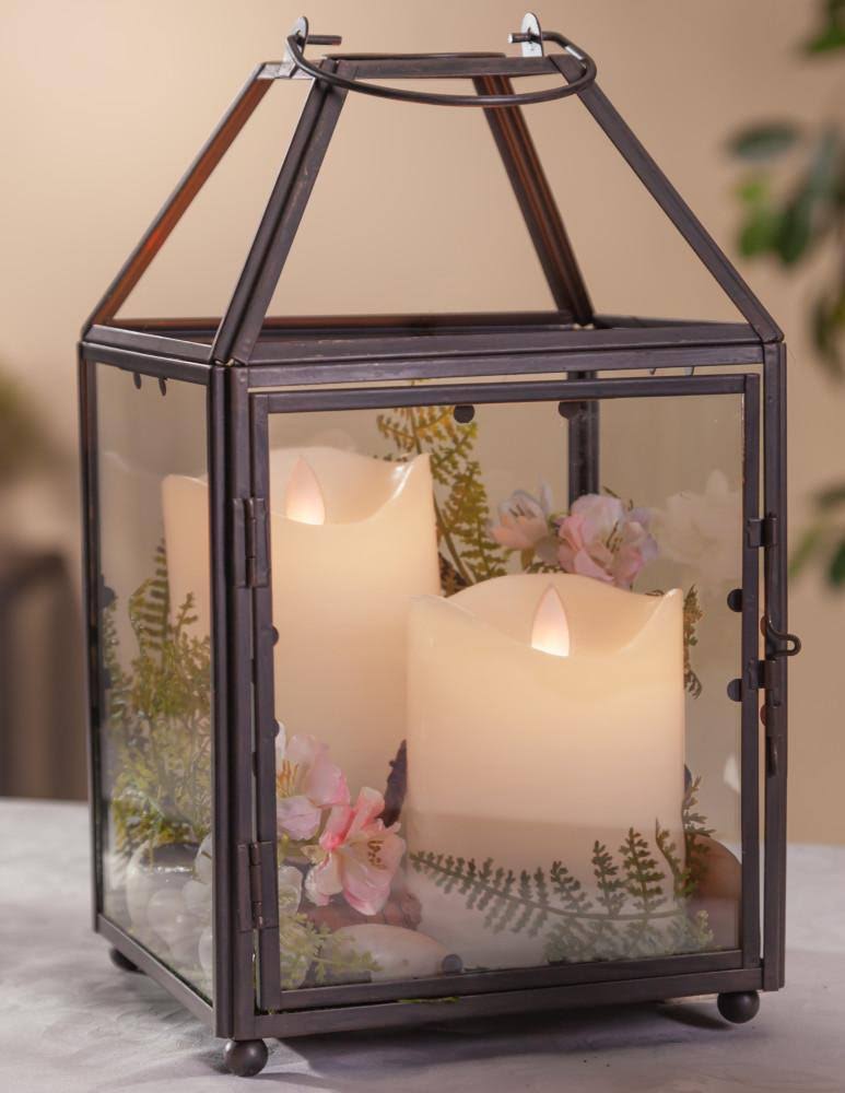 Set of 3 Flameless LED Wax Candle Light with Timer A94054