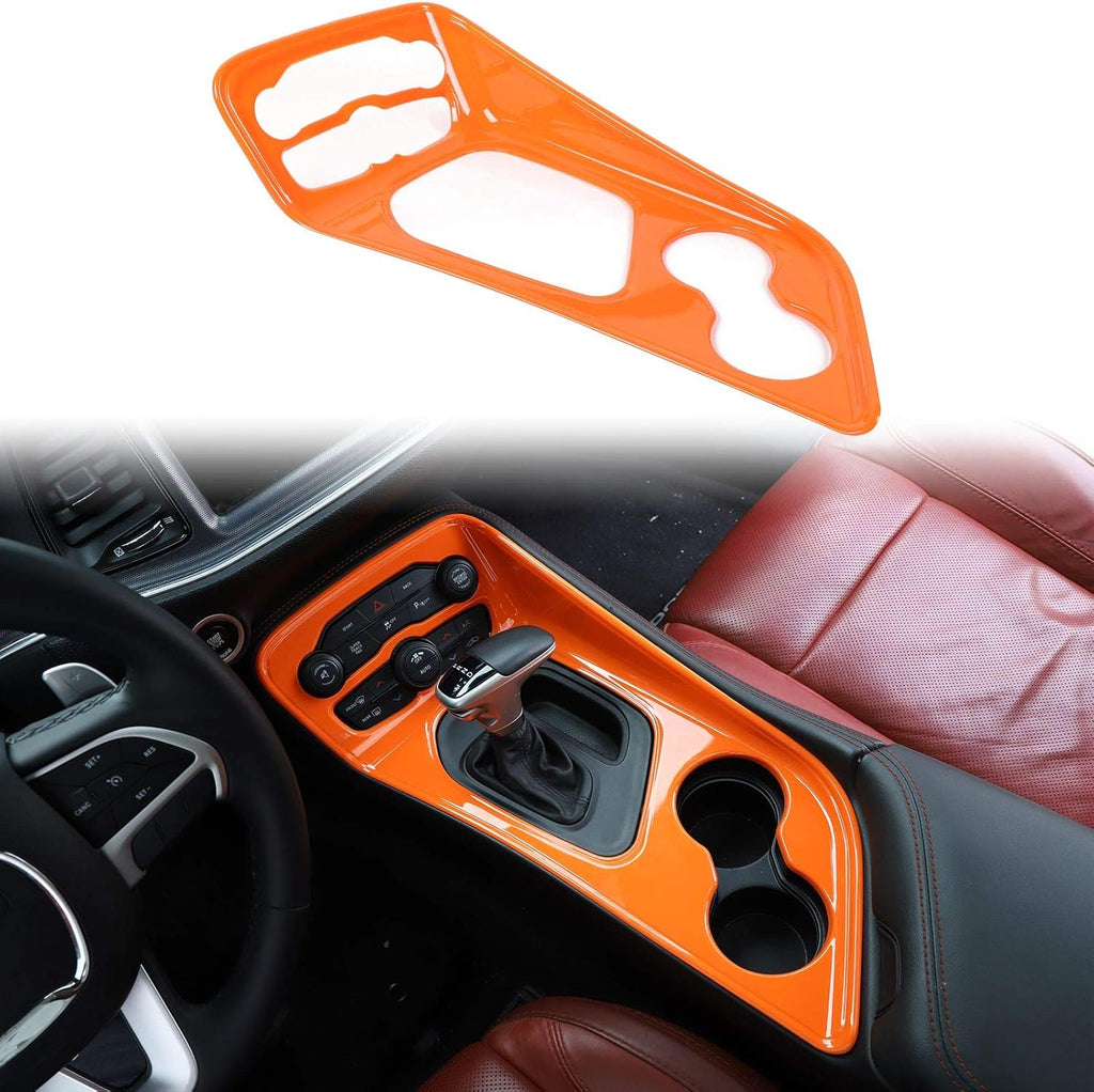 ABS Carbon Fiber Gear Shift Panel Trim Pack of 2 M163