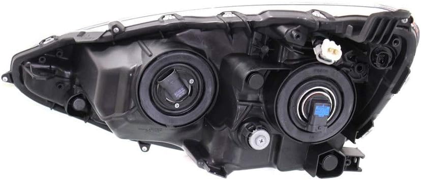 Driver and Passenger Side Headlight with Bulbs U672