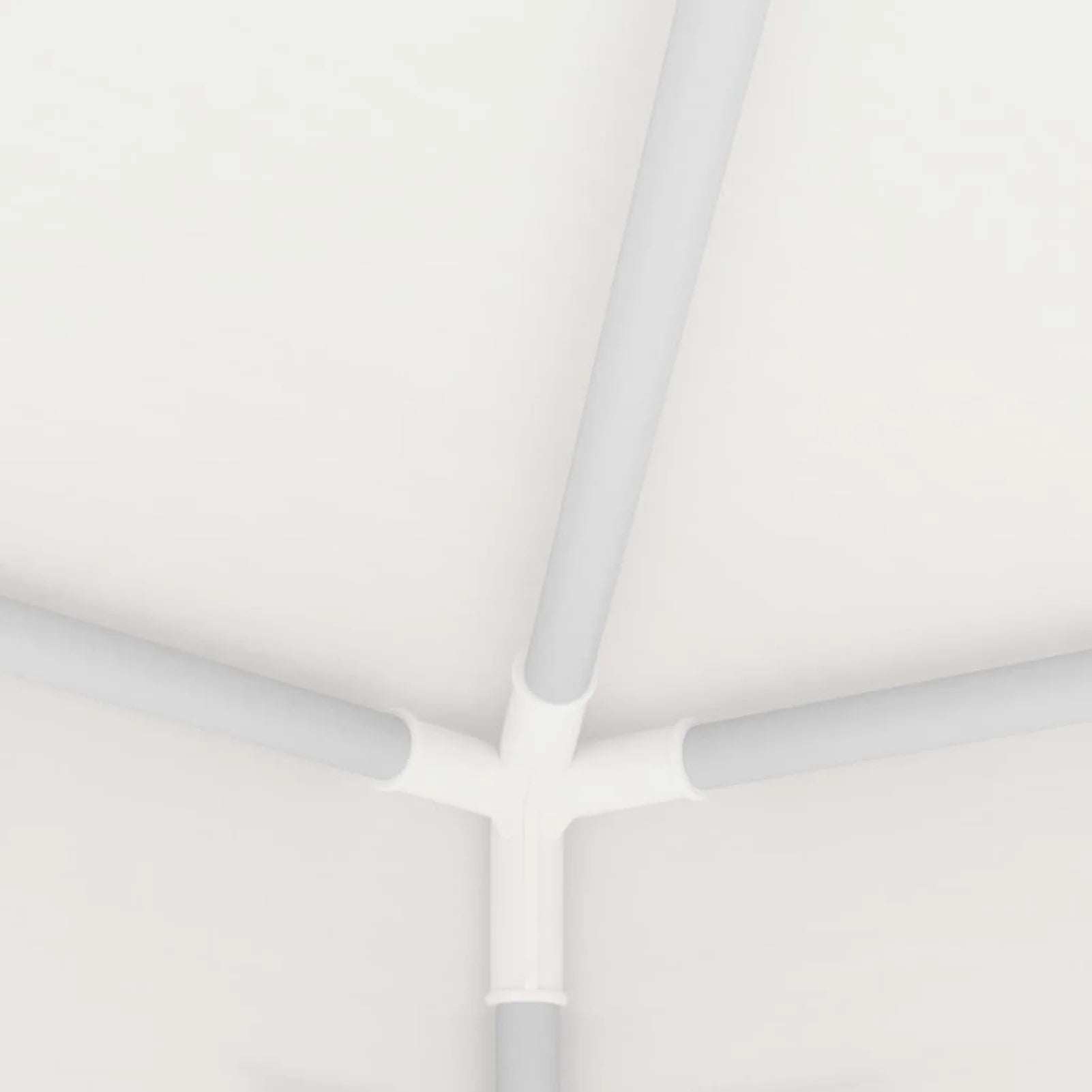 White Party Tent with 4 Mesh Sidewalls J6627