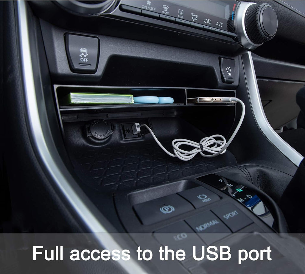 Center Console Organizer ABS Material Insert Tray Storage Box U9560