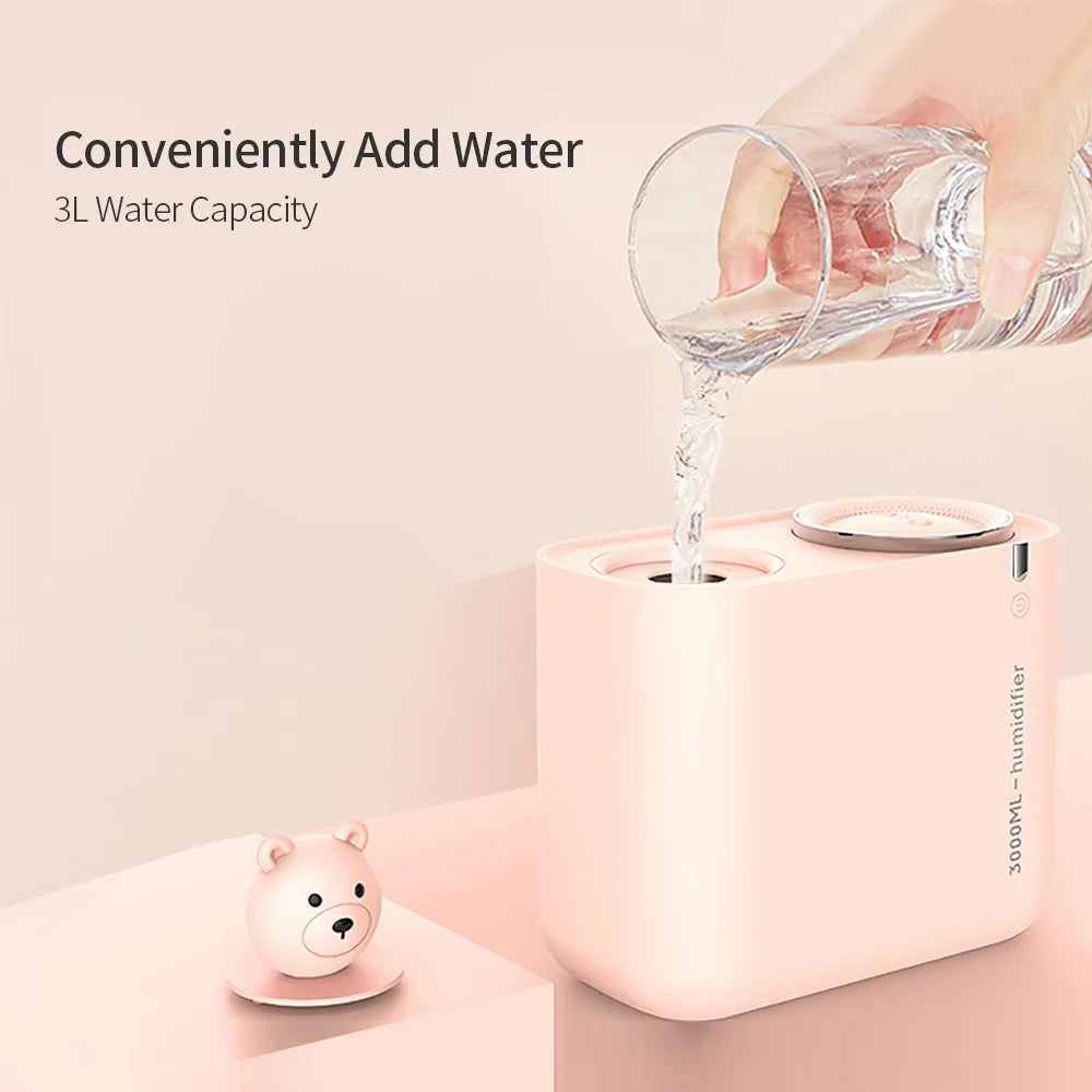 3L Cool Mist Ultrasonic Humidifier D504735