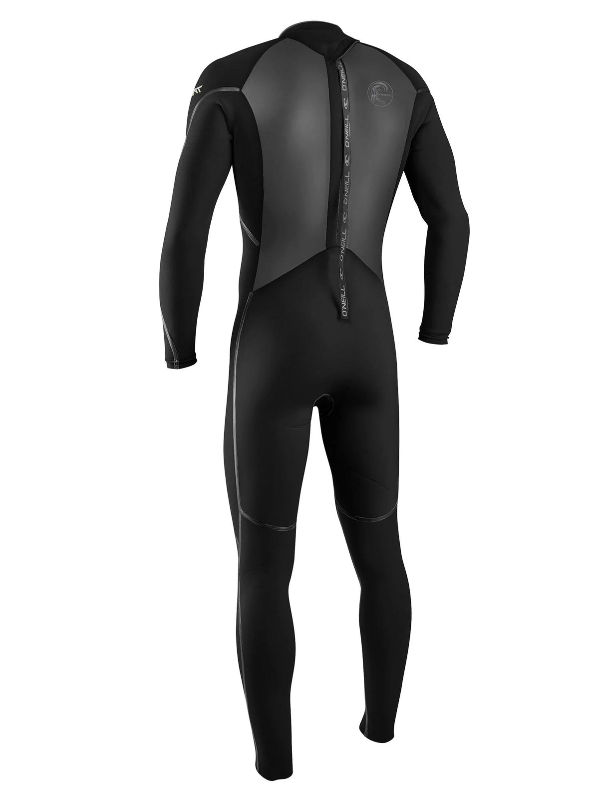 Men's 4/3mm Back zip Full Wetsuit Black Z6946