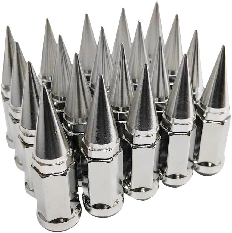 Purple 20pcs 12x1.5 Extended Spike Lug Nuts Pack of 2 Q711