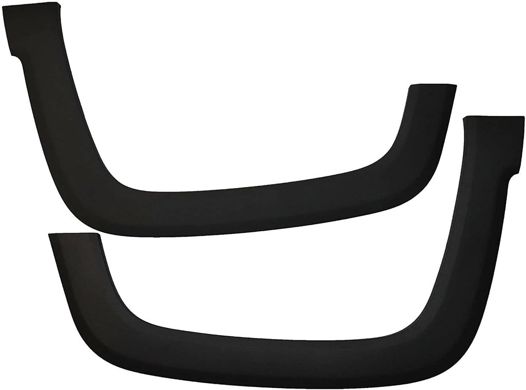 Black Front Fender Flares Trim for Jeep Renegade L6109