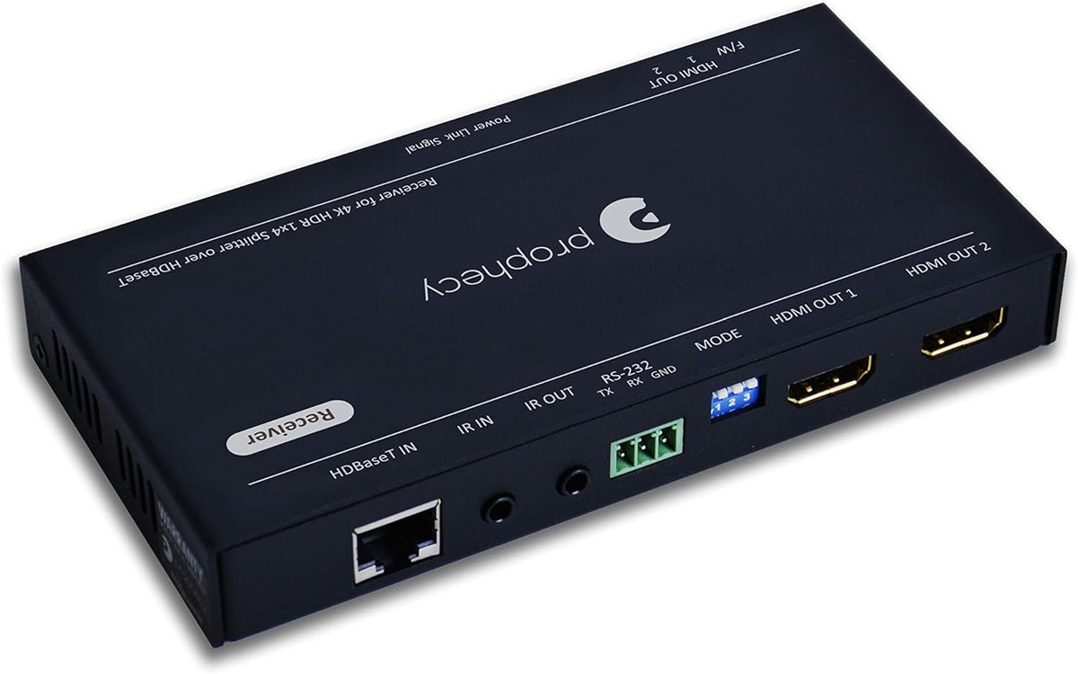 1x4 HDMI Extender Splitter 1080p Over Ethernet Cable with HDMI Loopout R7819