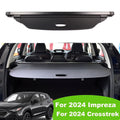 Retractable Cargo Cover for Subaru Crosstrek Impreza, Black Z54768