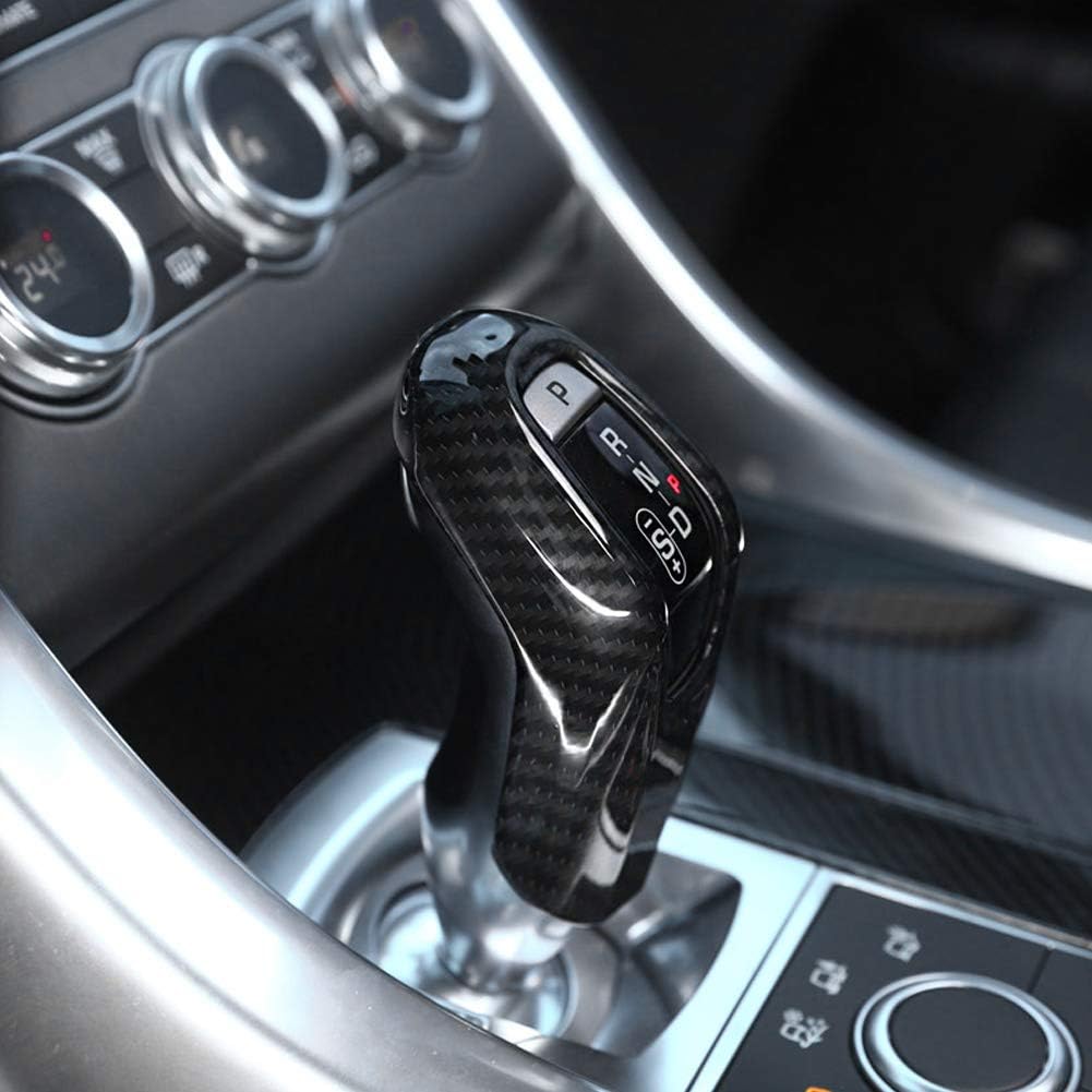 Carbon Fiber Car Gear Shift Knob Cover Trim Y300
