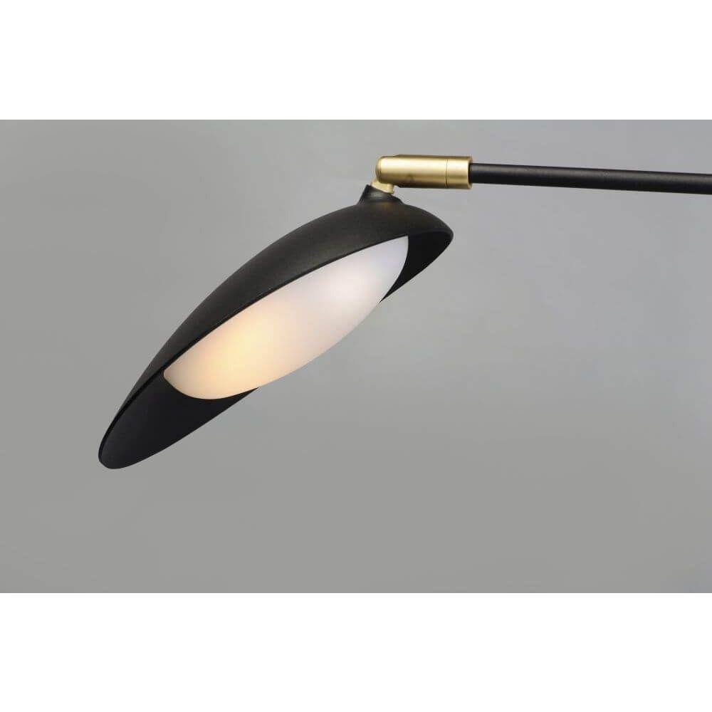 LED Wall Sconce Black / Satin Brass M356834