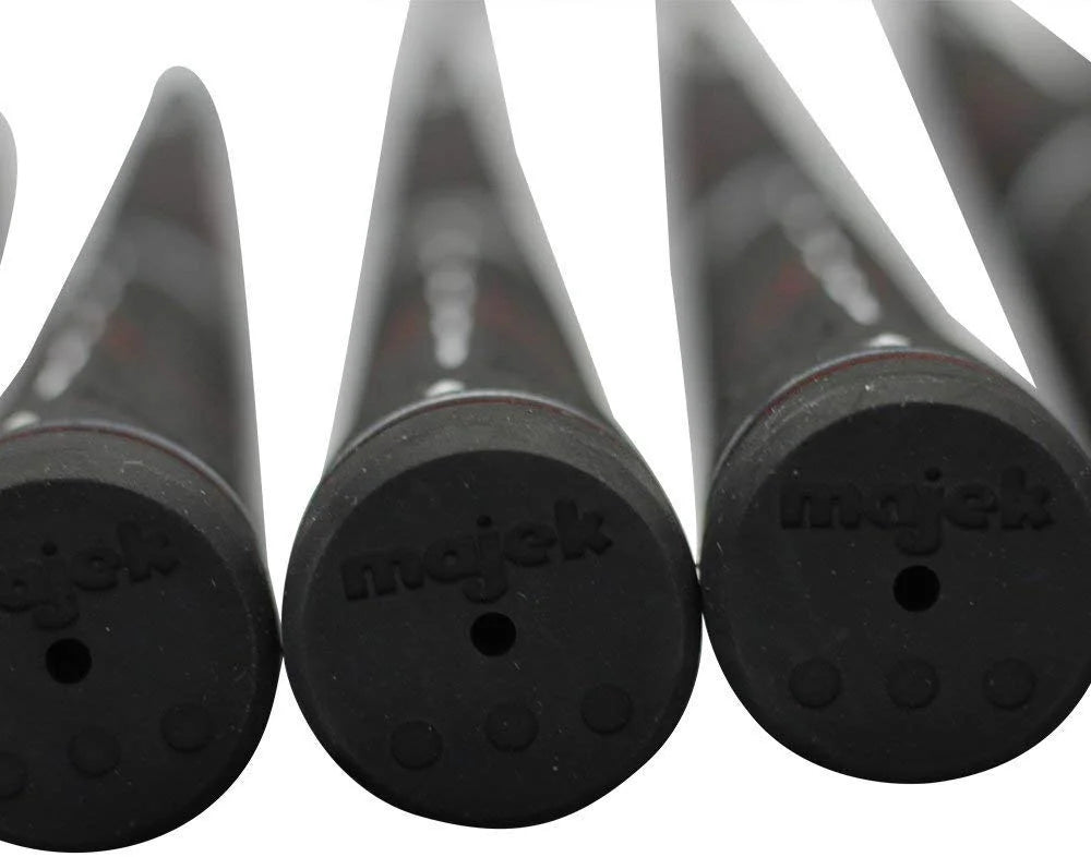 Midsize Black Golf Grips with Grip Tape and Instructions H240743