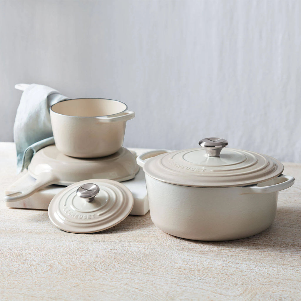 5 Piece Cast Iron Cookware Set (Oyster) S6638