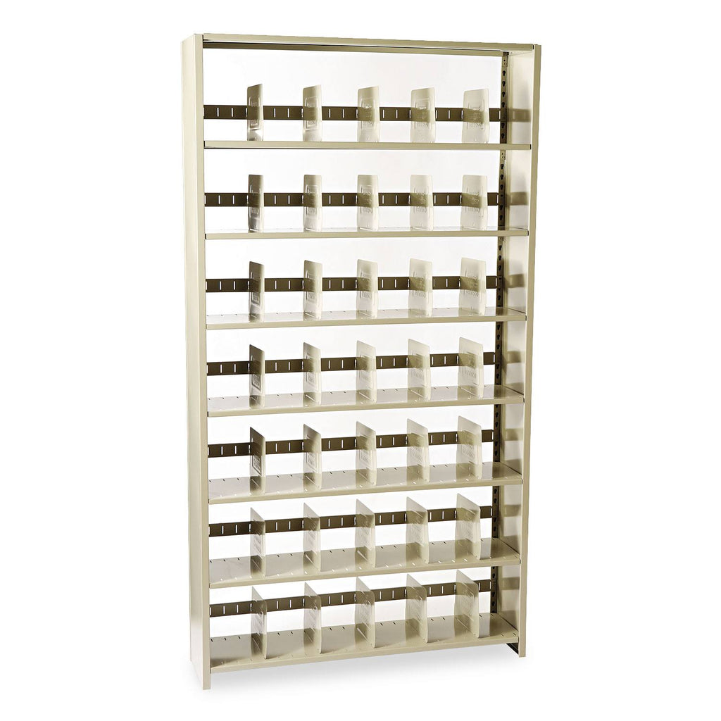 Steel Seven-Shelf Closed Starter Set 48W x 12D x 88H Sand J845751