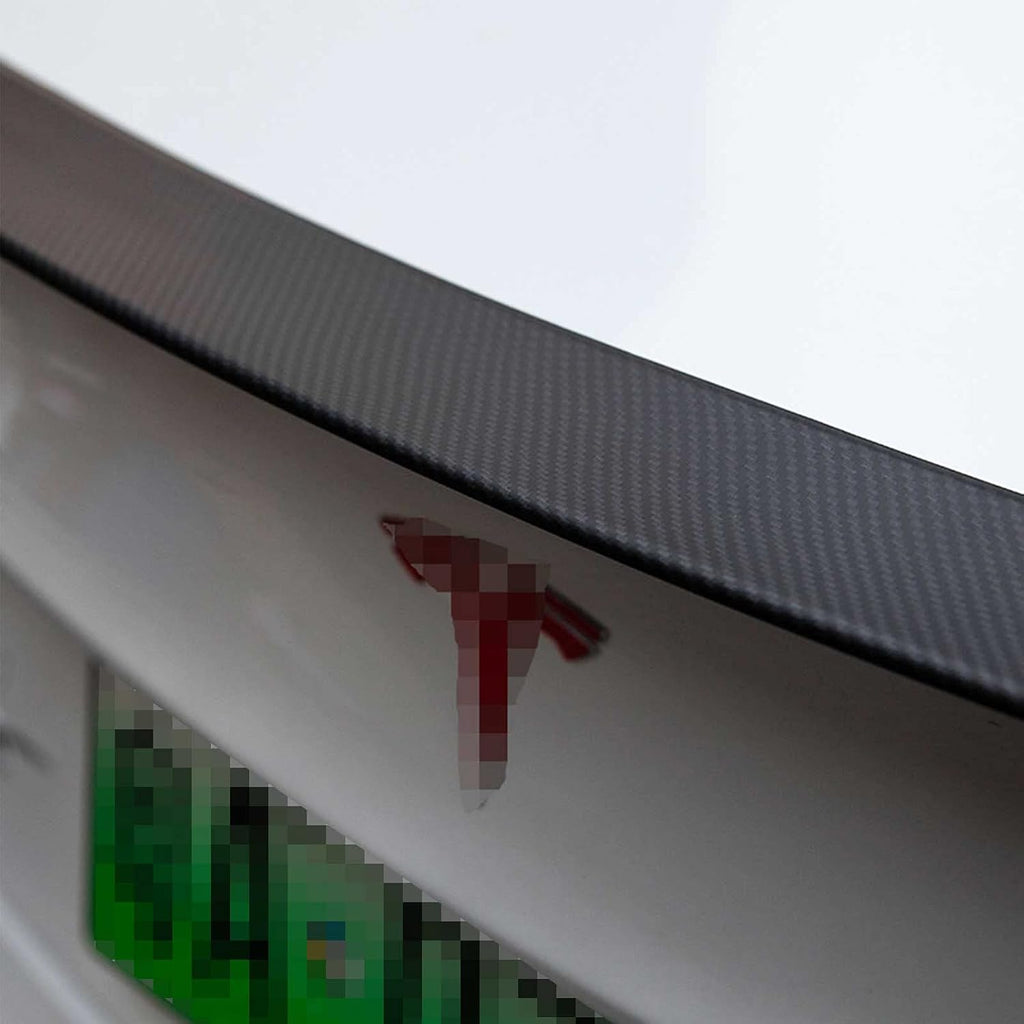 Real Carbon Fiber Rear Trunk Lip Spoiler R52724
