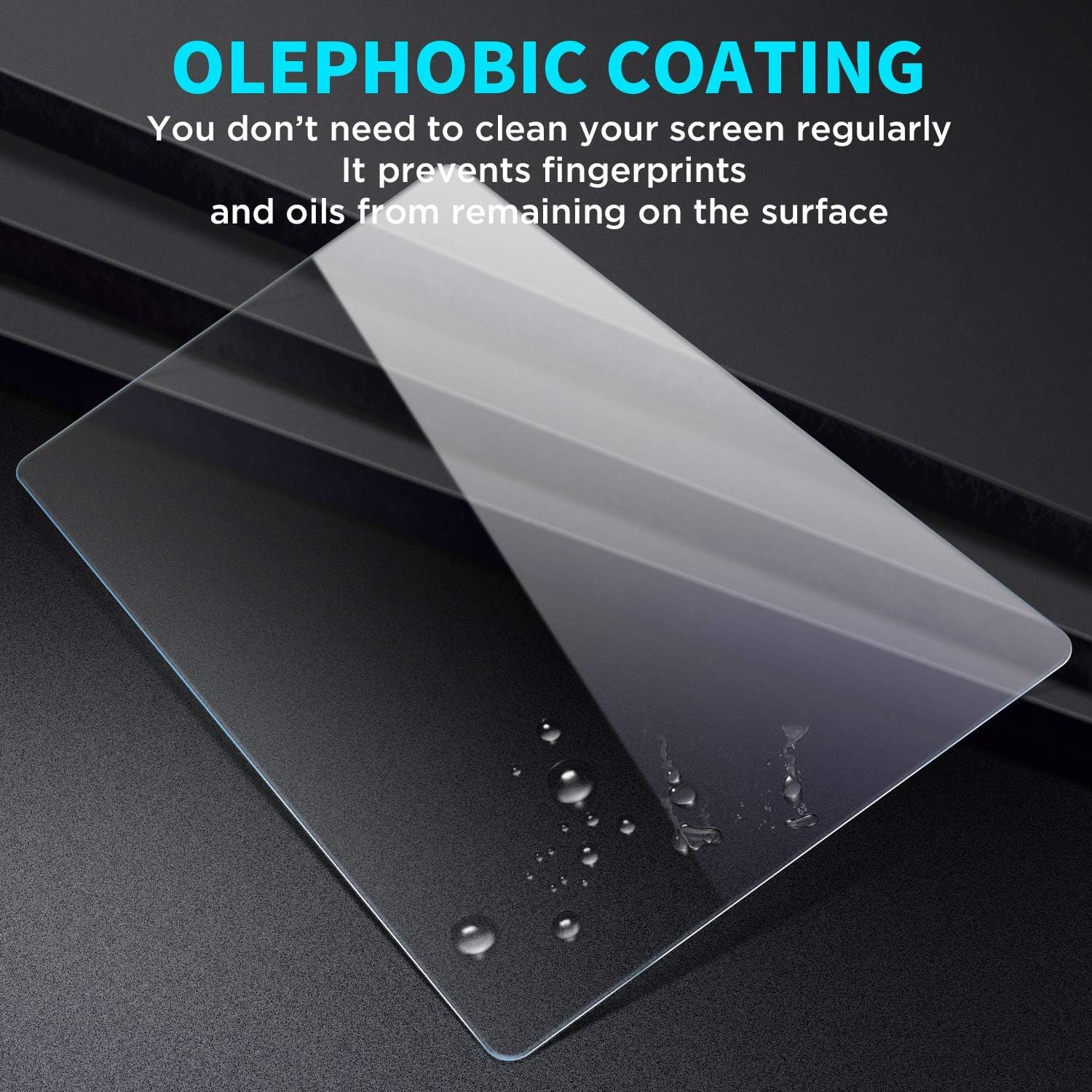 2 Pack Tempered Glass Screen Protector for 12.6-inch Touch-Screens L6708