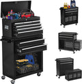 Red Lockable Rolling 8-Drawer Tool Chest with Wheels G308
