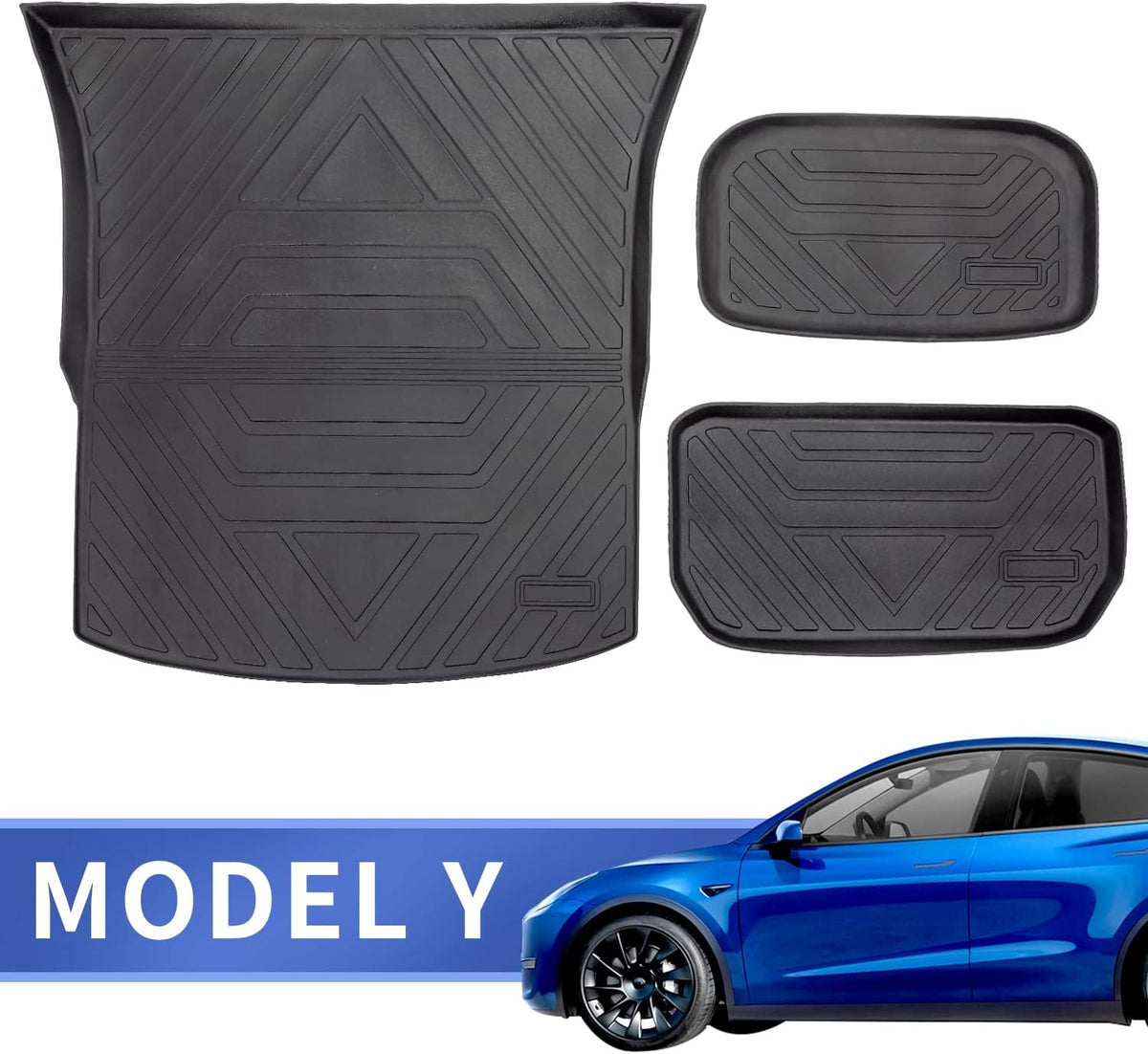 TPE Trunk Mat Cargo Liner 3PCS S544704