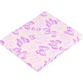 Pink Butterfly Fitted Crib Percale Sheet H344
