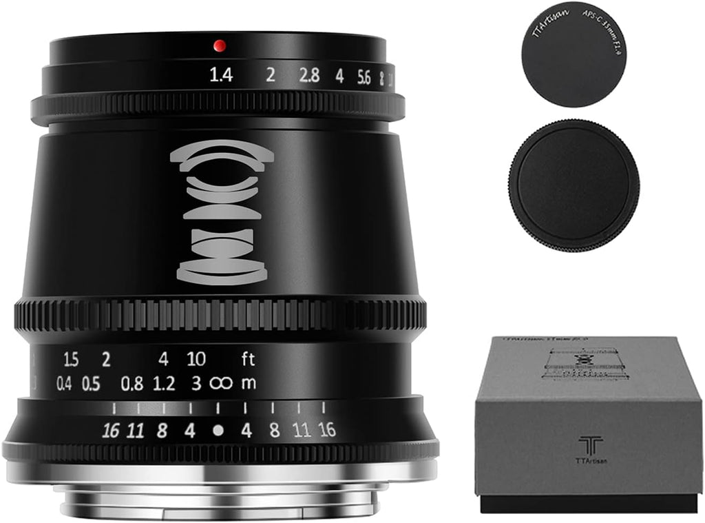 17mm F1.4 APS-C Manual Focus Lens for Fuji X Mount Camera E5274