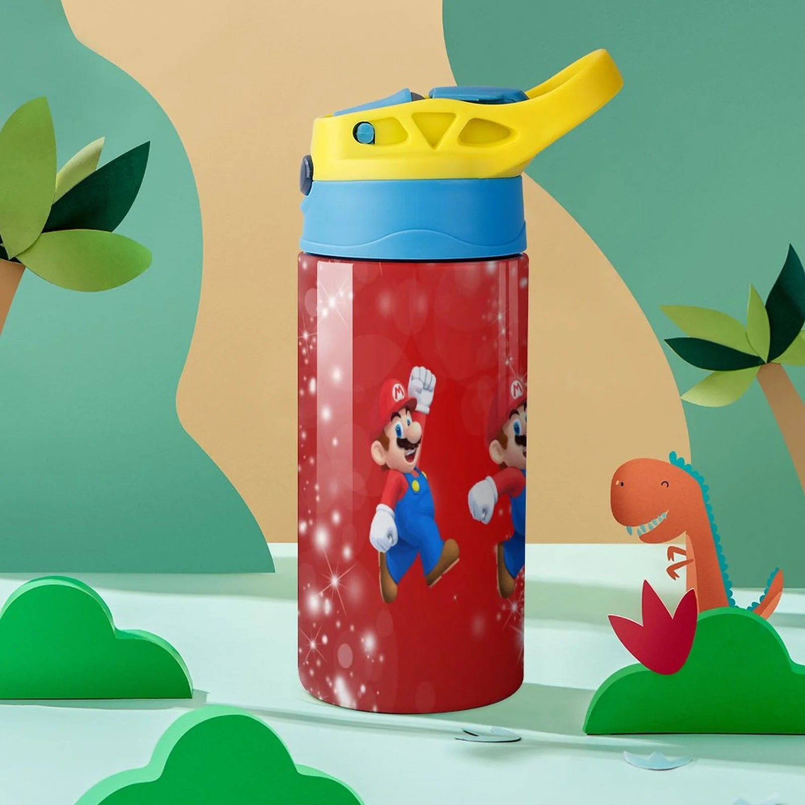 Insulated Stainless Steel Water Bottle with Straw A2505