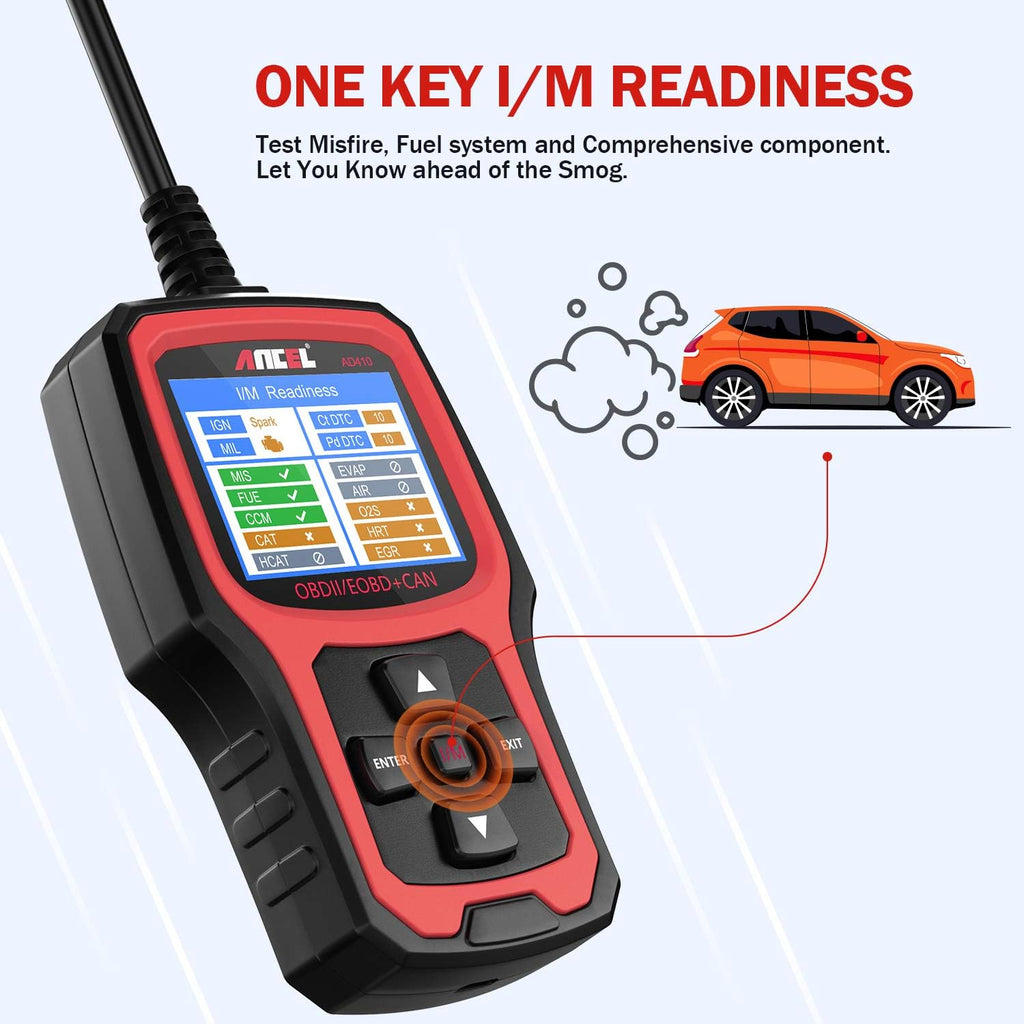 OBD2 Scanner with I/M Readiness, Pack of 2 C62071