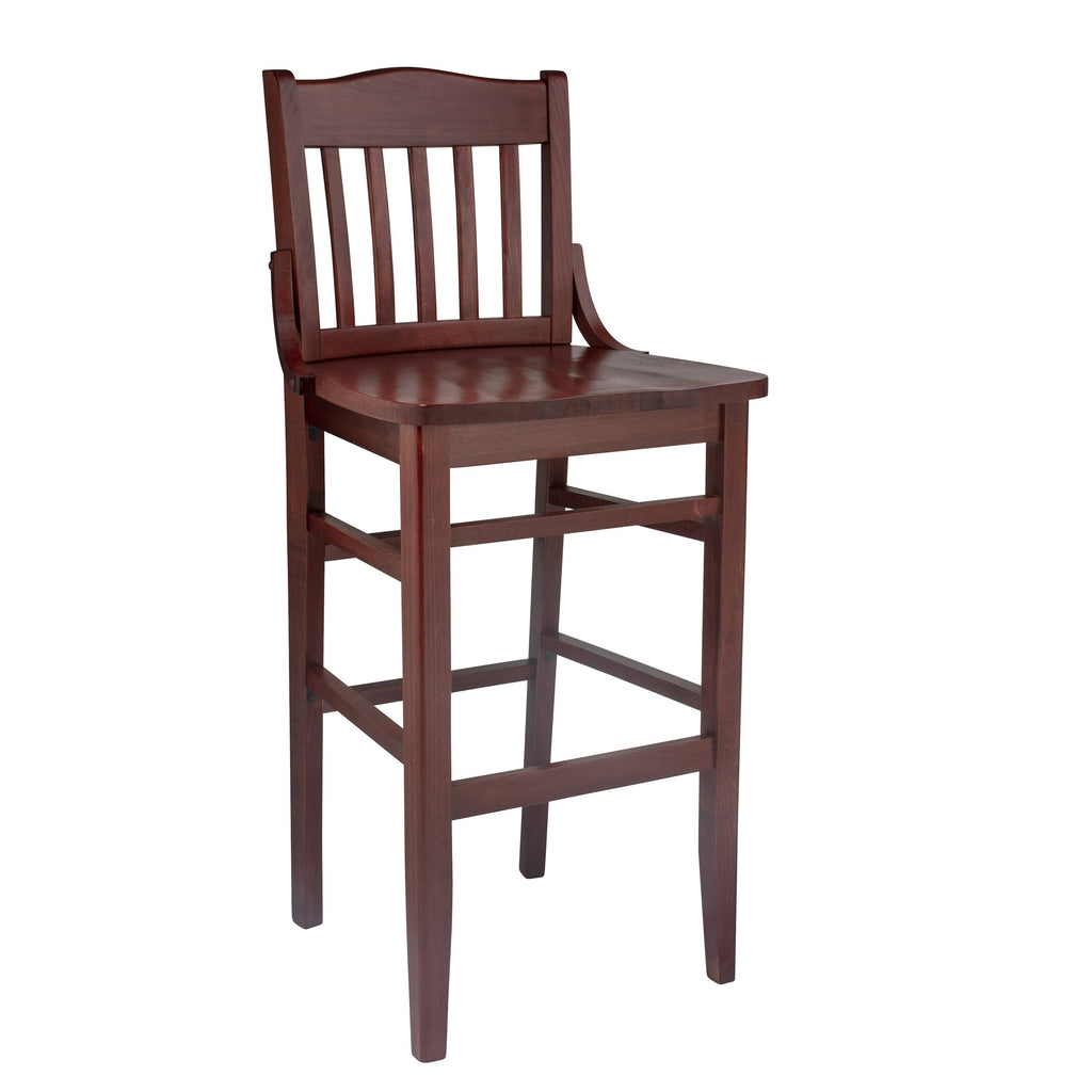 Black Wooden Bar Stool U5133