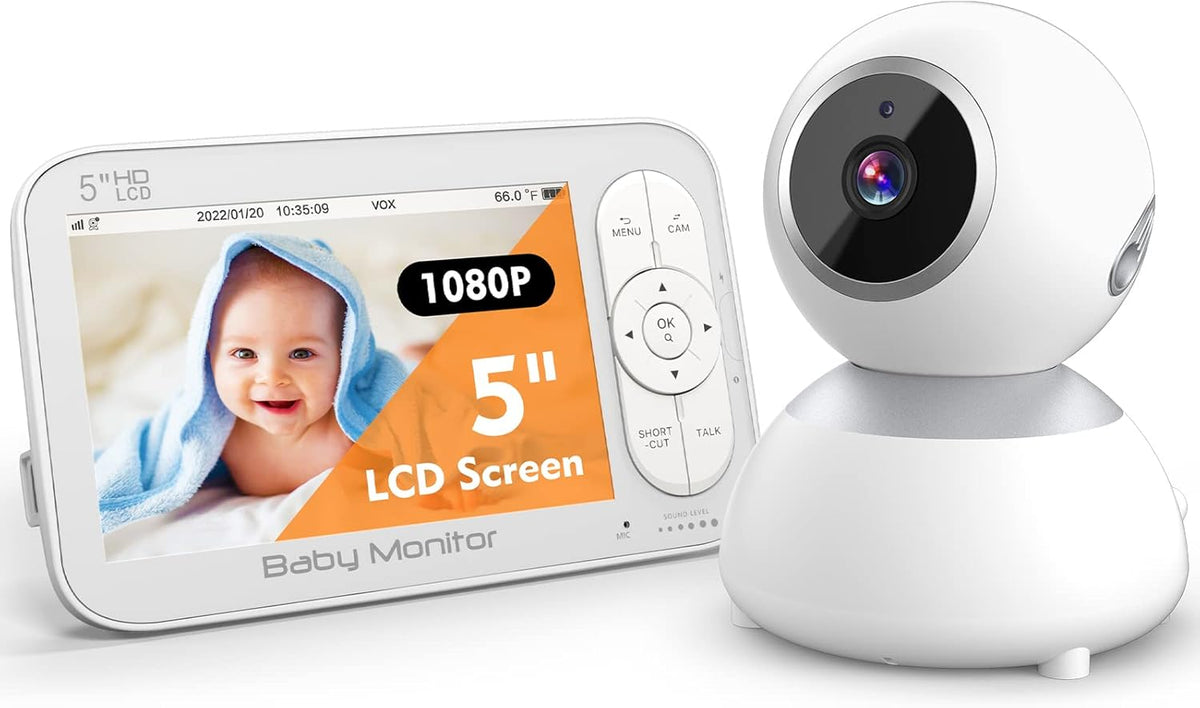 1080P Video Baby Monitor with Camera and Audio Q31852