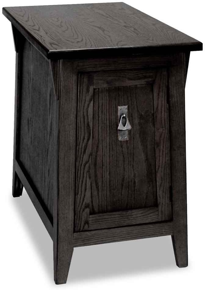 Slate Mission Cabinet End Table A119626