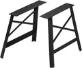 Black Metal Table Legs 2 PCS L4007