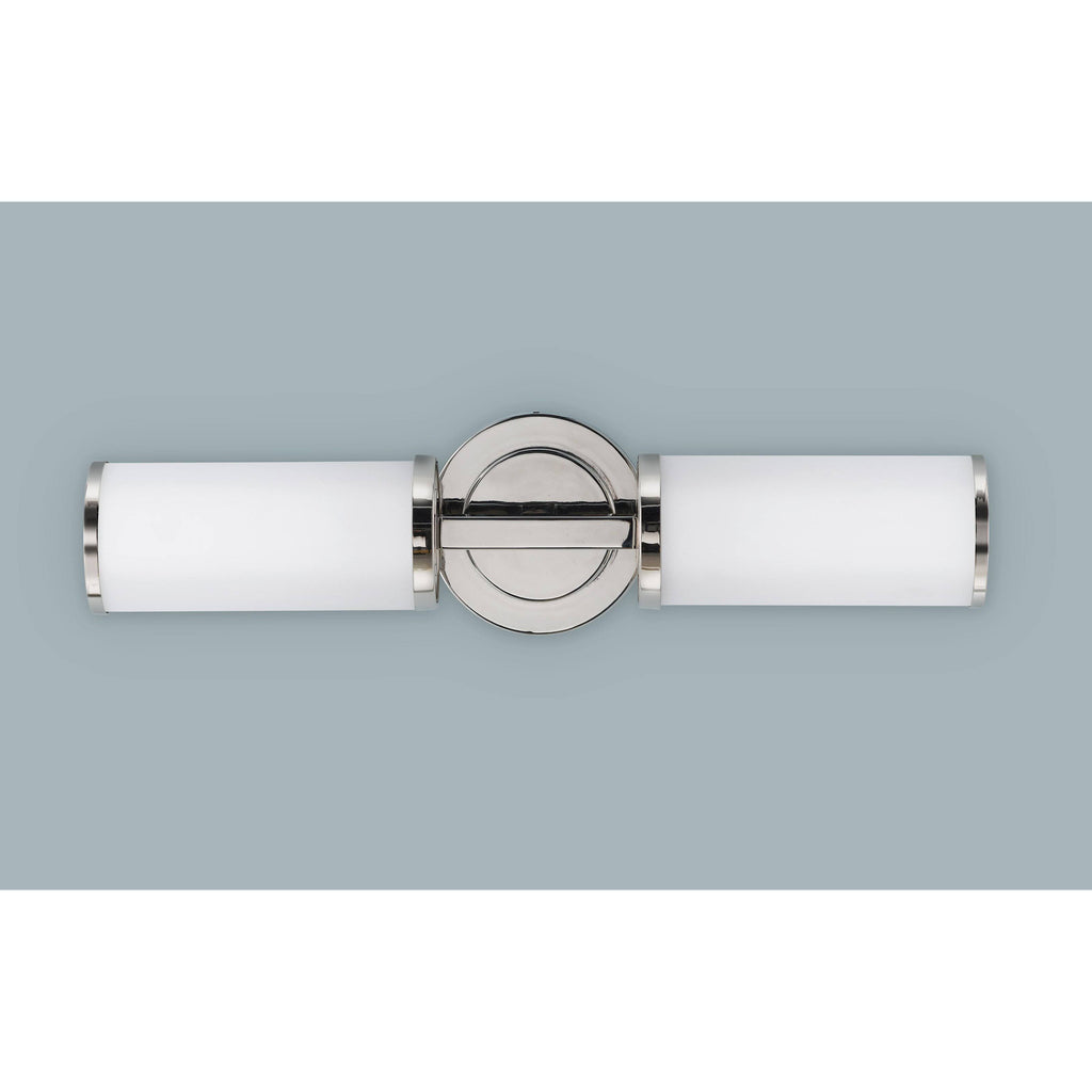 Polished Nickel 2 Light Sconce S406308