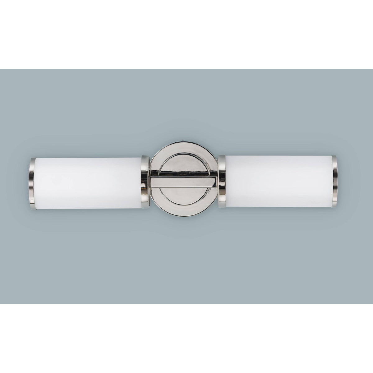 Polished Nickel 2 Light Sconce S406308