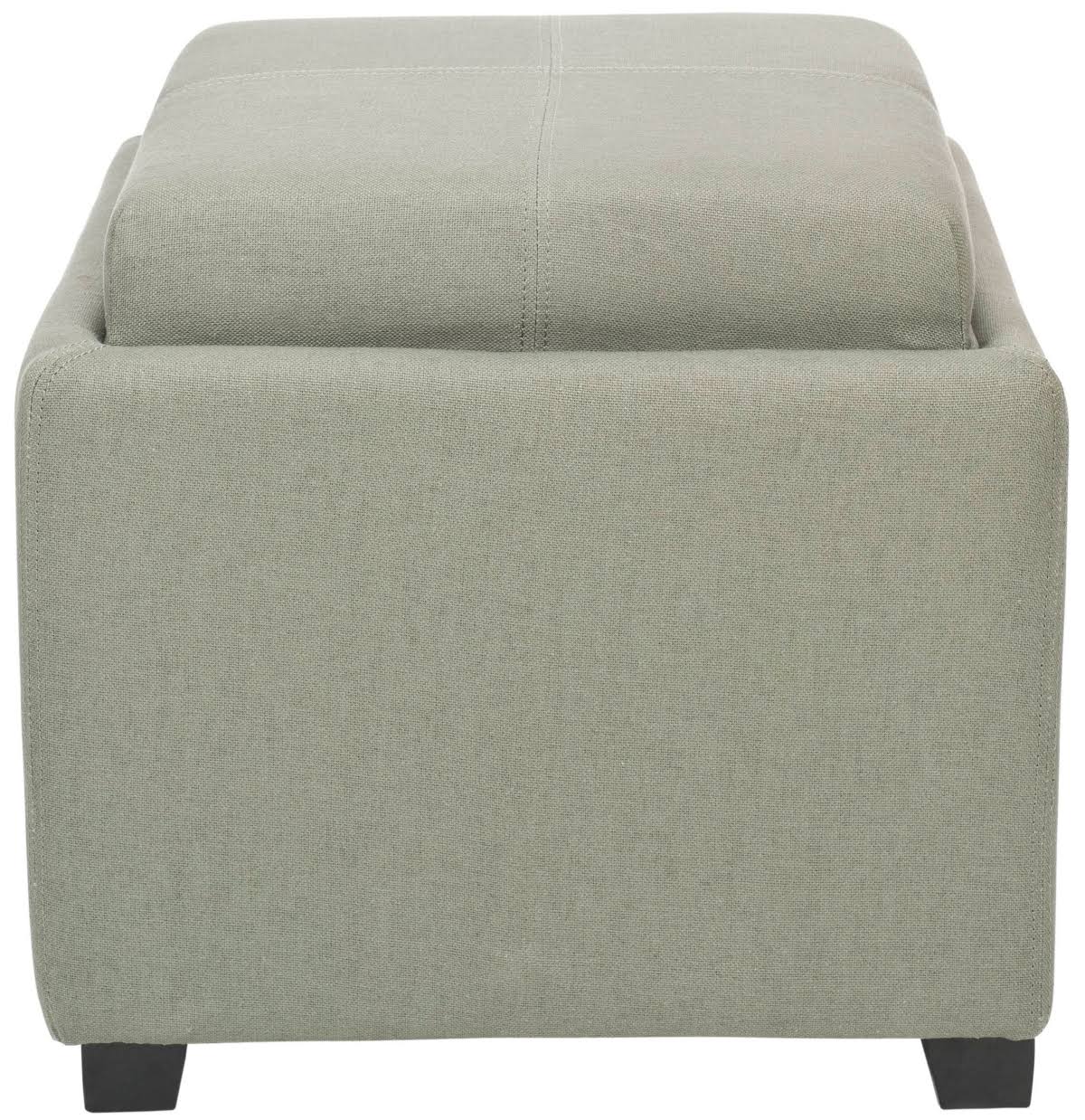 Charcoal Single Tray Ottoman I6064