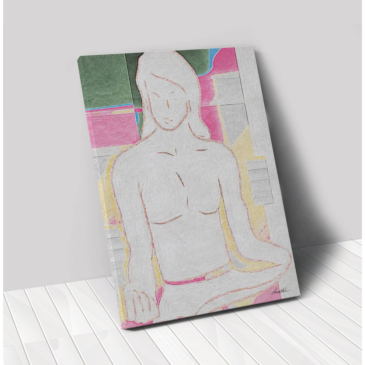 Multi-Color Stretched Canvas A26270