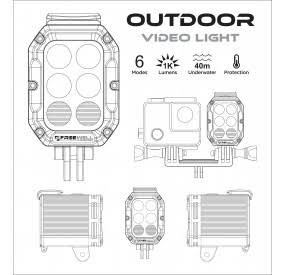 Underwater Light for Action Camera C6371