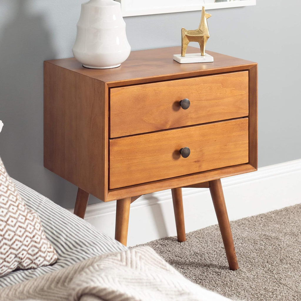 Caramel 1 Drawer Wood Nightstand R5080