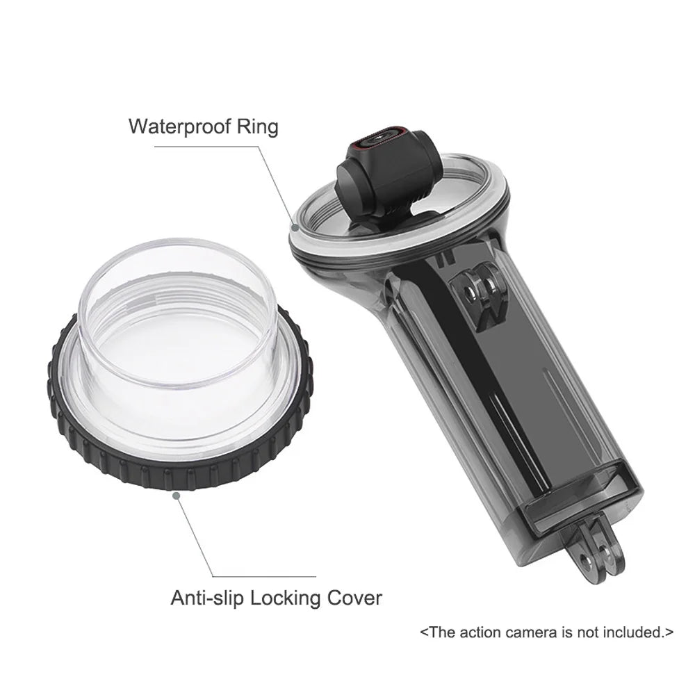 Waterproof Diving Housing Underwater 60M with Lanyard for Osmo Pocket 2 K446543