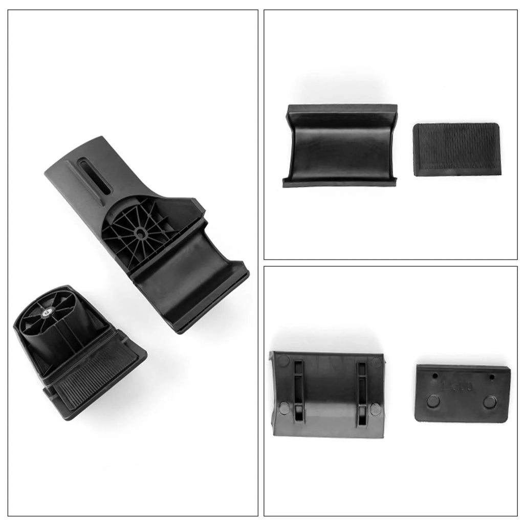 Black Aluminum Roof Rack Cross Bar Cargo Carrier 2PCS O17603