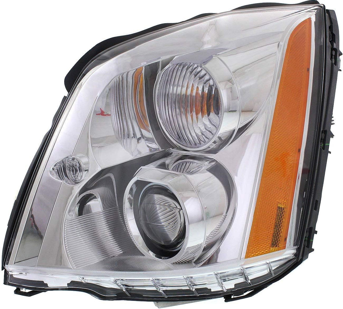 Headlight Assembly with HID Kit, Set of 2, Clear Lens C448