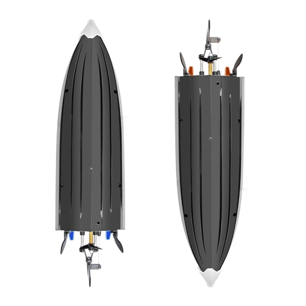 RC Boat Remote Control Boat 30KM/H IPV7 Waterproof 2.4GHz 4 Channel Racing Boat Y989731