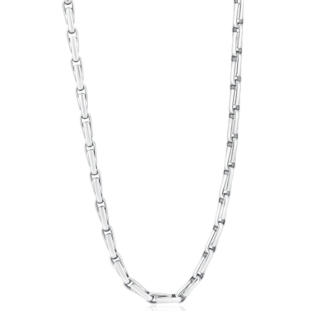 14k Gold 5.5mm Link Chain Necklace 22" L9401